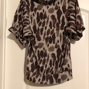 Cowl Neck Top Size Medium.